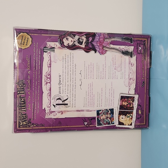 Raven Queen Ever After High Mattel Doll NWT 2013 EAH - Picture 2 of 8